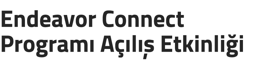 Endeavor Connect Program A  l   Etkinli i