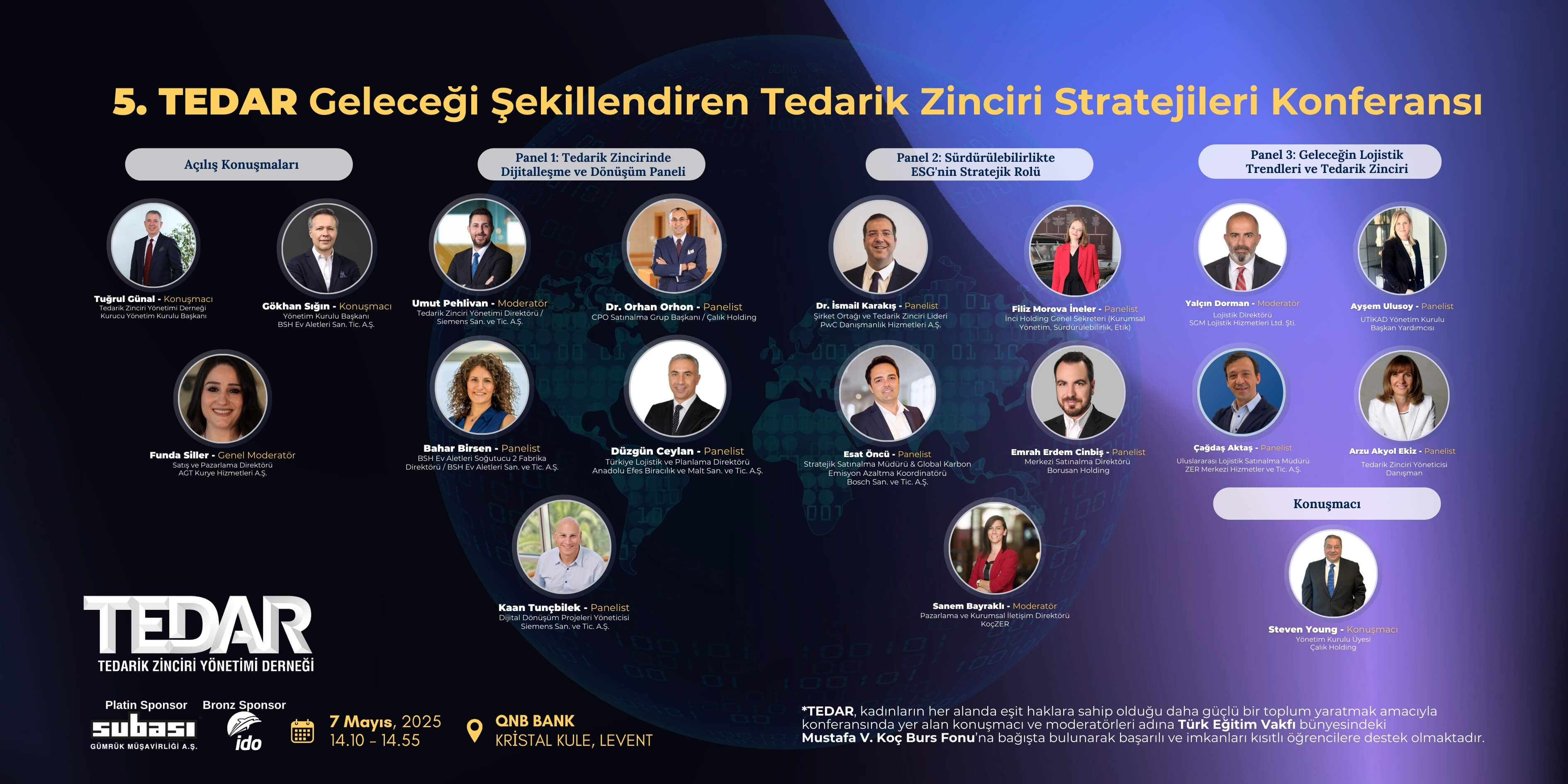 5.TEDAR Geleceği Şekillendiren Tedarik Zinciri Stratejileri Konferansı