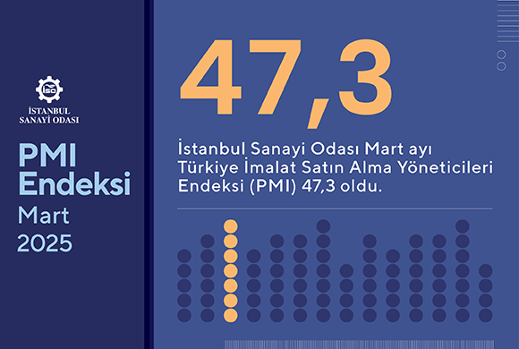 İSO Türkiye İmalat ve Sektörel PMI Mart 2025  Raporu