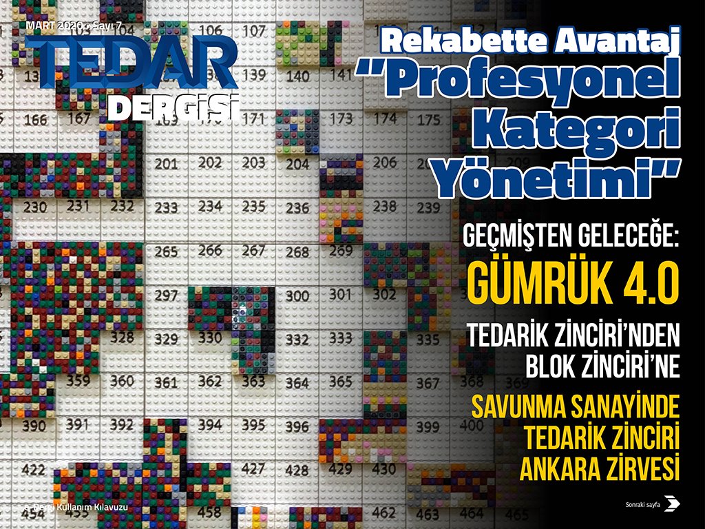 TEDAR Dergisi 7. sayısı için tıklayınız